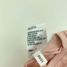 Load image into Gallery viewer, Girls Anko, pink cotton t-shirt / top, flower, EUC, size 0000,  