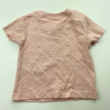 Load image into Gallery viewer, Girls Anko, pink cotton t-shirt / top, flower, EUC, size 0000,  
