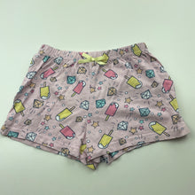 Load image into Gallery viewer, Girls Target, pink cotton shorts, elasticated, EUC, size 3,  