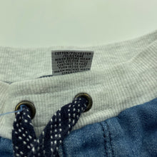 Load image into Gallery viewer, Boys Target, knit denim shorts, elasticated, EUC, size 00,  
