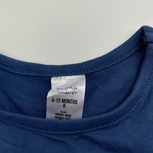 Load image into Gallery viewer, Boys Tiny Little Wonders, cotton singlet top, kangaroo, EUC, size 0,  