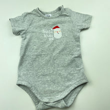 Load image into Gallery viewer, unisex Target, Christmas bodysuit / romper, GUC, size 00,  