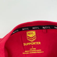 Load image into Gallery viewer, unisex NRL Supporter, St George Dragons cotton t-shirt / top, EUC, size 1,  