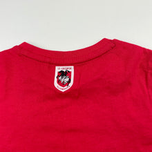 Load image into Gallery viewer, unisex NRL Supporter, St George Dragons cotton t-shirt / top, EUC, size 1,  