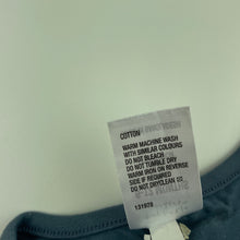 Load image into Gallery viewer, Boys Tiny Little Wonders, blue stripe cotton singlet / tank top, EUC, size 0,  