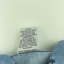 Load image into Gallery viewer, Boys Target, chambray cotton short sleeve shirt, GUC, size 0,  