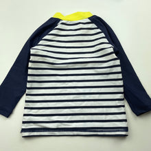 Load image into Gallery viewer, Boys Cancer Council, long sleeve rashie / swim top, GUC, size 0,  