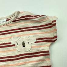 Load image into Gallery viewer, Girls Next, striped cotton top, koala, EUC, size 00,  