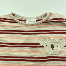 Load image into Gallery viewer, Girls Next, striped cotton top, koala, EUC, size 00,  