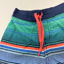 Load image into Gallery viewer, Boys Wave Zone, lightweight stretch board shorts, elasticated, EUC, size 1,  