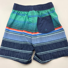 Load image into Gallery viewer, Boys Wave Zone, lightweight stretch board shorts, elasticated, EUC, size 1,  