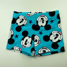 Load image into Gallery viewer, Boys Disney, Mickey Mouse swim shorts, elasticated, EUC, size 1,  