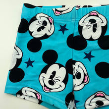 Load image into Gallery viewer, Boys Disney, Mickey Mouse swim shorts, elasticated, EUC, size 1,  