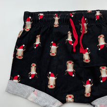Load image into Gallery viewer, unisex Baby Berry, cotton Christmas shorts, elasticated, GUC, size 0,  