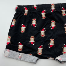 Load image into Gallery viewer, unisex Baby Berry, cotton Christmas shorts, elasticated, GUC, size 0,  
