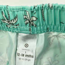 Load image into Gallery viewer, Boys Target, lightweight board shorts, elasticated, EUC, size 1,  