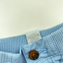 Load image into Gallery viewer, Boys Target, blue cotton shorts, elasticated, EUC, size 1,  