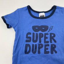 Load image into Gallery viewer, Boys Kids &amp; Co, blue cotton bodysuit / romper, EUC, size 0,  
