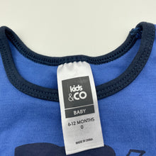 Load image into Gallery viewer, Boys Kids &amp; Co, blue cotton bodysuit / romper, EUC, size 0,  
