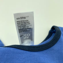Load image into Gallery viewer, Boys Kids &amp; Co, blue cotton bodysuit / romper, EUC, size 0,  