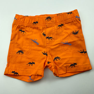 Boys Carters, lightweight cotton shorts, elasticated, EUC, size 00,  