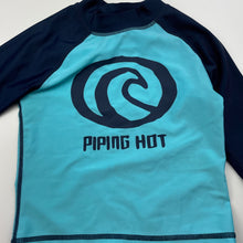 Load image into Gallery viewer, Boys Piping Hot, long sleeve rashie / swim top, FUC, size 1,  