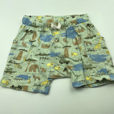 Boys Dymples, cotton shorts, elasticated, EUC, size 1,  