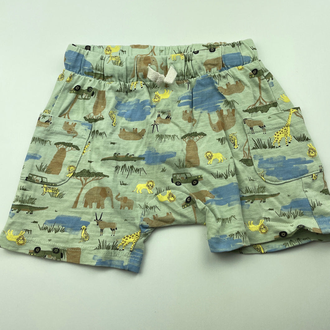 Boys Dymples, cotton shorts, elasticated, EUC, size 1,  