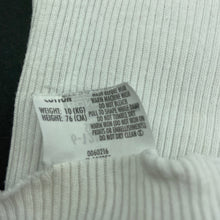 Load image into Gallery viewer, unisex Bonds, white ribbed cotton singlet top, FUC, size 0,  