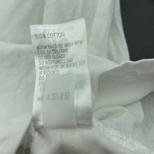 Load image into Gallery viewer, Boys Ecko Unltd, white &amp; black cotton long sleeve top, FUC, size 10,  