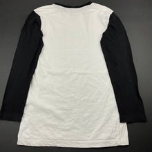 Load image into Gallery viewer, Boys Ecko Unltd, white &amp; black cotton long sleeve top, FUC, size 10,  