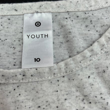 Load image into Gallery viewer, Girls Target, grey marle tie front tank top, EUC, size 10,  