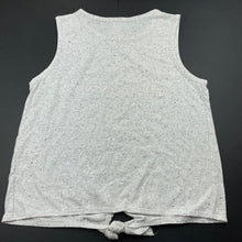 Load image into Gallery viewer, Girls Target, grey marle tie front tank top, EUC, size 10,  