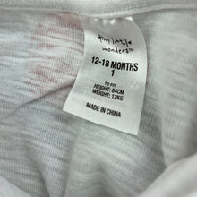 Load image into Gallery viewer, Girls Tiny Little Wonders, cotton t-shirt / top, cat, GUC, size 1,  