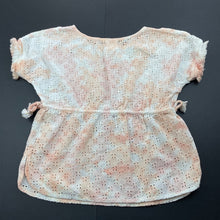 Load image into Gallery viewer, Girls Carrement Beau, lightweight broderie cotton top, EUC, size 5,  