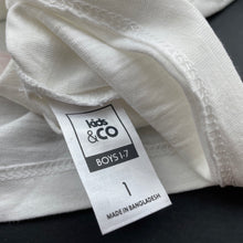 Load image into Gallery viewer, Boys Kids &amp; Co, cotton singlet / tank top, surf, GUC, size 1,  