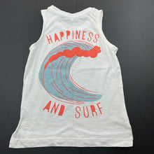 Load image into Gallery viewer, Boys Kids &amp; Co, cotton singlet / tank top, surf, GUC, size 1,  