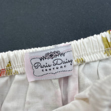 Load image into Gallery viewer, Girls Paris Daisy Couture, floral nappy cover / bloomers, EUC, size 1,  