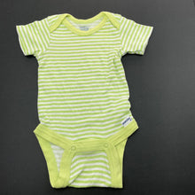 Load image into Gallery viewer, unisex Gerber, striped cotton bodysuit / onesies, GUC, size 000,  