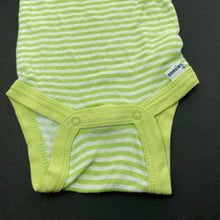 Load image into Gallery viewer, unisex Gerber, striped cotton bodysuit / onesies, GUC, size 000,  