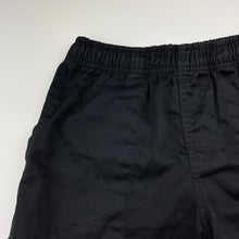 Load image into Gallery viewer, Boys School Zone, black school shorts, elasticated, GUC, size 14,  