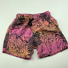 Load image into Gallery viewer, Boys Wave Zone, lightweight board shorts, elasticated, FUC, size 3,  