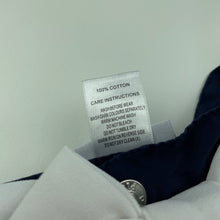 Load image into Gallery viewer, Girls Ollie's Place, navy lightweight cotton shorts, W: 26cm across, GUC, size 2,  