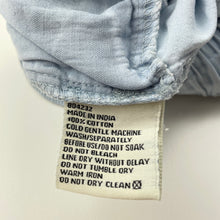 Load image into Gallery viewer, Girls Breakers, lace trim chambray cotton shorts, elasticated, EUC, size 12,  