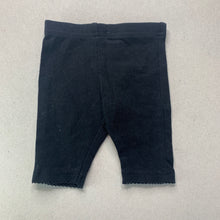 Load image into Gallery viewer, Girls Baby Biz, black stretchy leggings / bottoms, EUC, size 0000,  