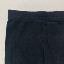Load image into Gallery viewer, Girls Baby Biz, black stretchy leggings / bottoms, EUC, size 0000,  