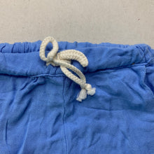 Load image into Gallery viewer, unisex Cotton On, blue lightweight pants, elaticated, GUC, size 000,  