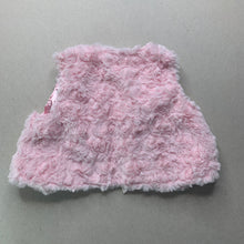 Load image into Gallery viewer, Girls Target, lightweight faux fur vest, GUC, size 000,  