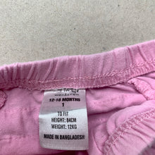 Load image into Gallery viewer, Girls Tiny Little Wonders, pink ruffle bloomers / nappy cover, FUC, size 1,  