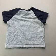 Load image into Gallery viewer, Boys Target, grey t-shirt / top, monster, FUC, size 00,  